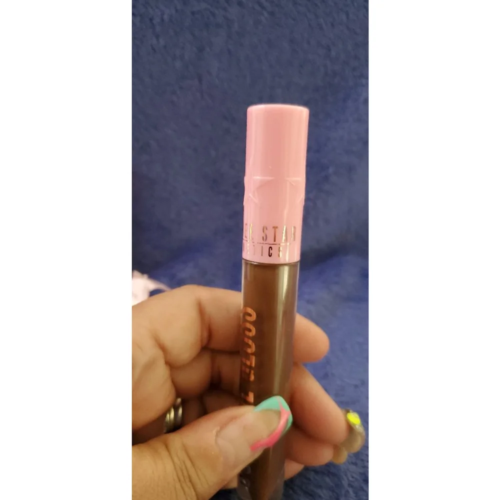 Just Jeffree Star Supreme Gloss Cosmetics and Star Phone Ring Pink Bundle